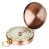 Metal Compass Pocket Watch Compass Portable Flip Compass with Hanging