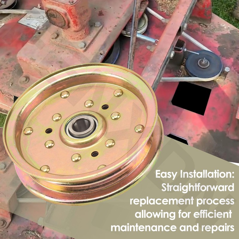 88663 Replacement Idler Pulley Compatible with Bush Hog MTH600, RDTH72