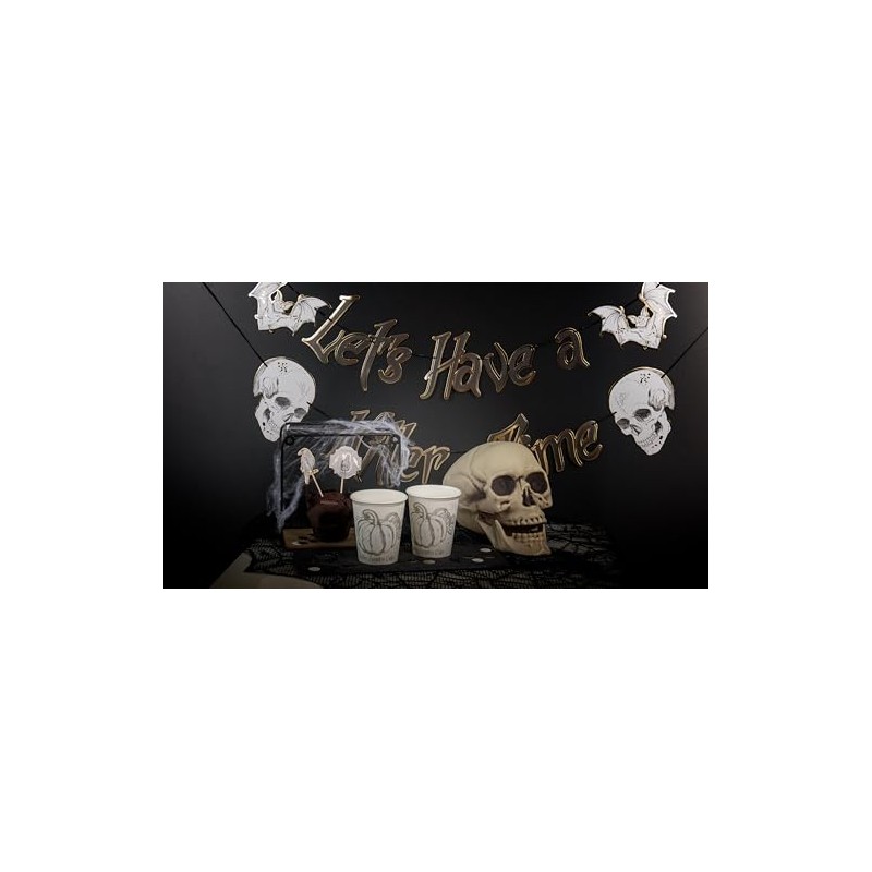 Folat 23916 Decorazione di HalloweenDecorazione - Teschio - Halloween -