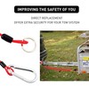 Xinghonyac Trailer Breakaway Cable, Trailer Brake Cable, RV Stainless Steel