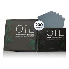 200pz Toallas Absorbentes Grasa Con Espejo Papel Arroz Plateado Zynlora