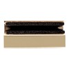 CRL GDH60BR Brass Finger Grip Strike Plate