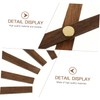 WHAMVOX 5 Sets DIY Clock Hands Wooden Clock Pointer Repair