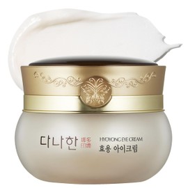 DANAHAN Hyoyong Korean Traditional Herbal Fermented Eye Cream Anti-Aging Treatment for Fine Lines Dark Circles with Lecithin, Botanical Extracts, Revitalizing for Sensitive Skin, 1.01 oz.