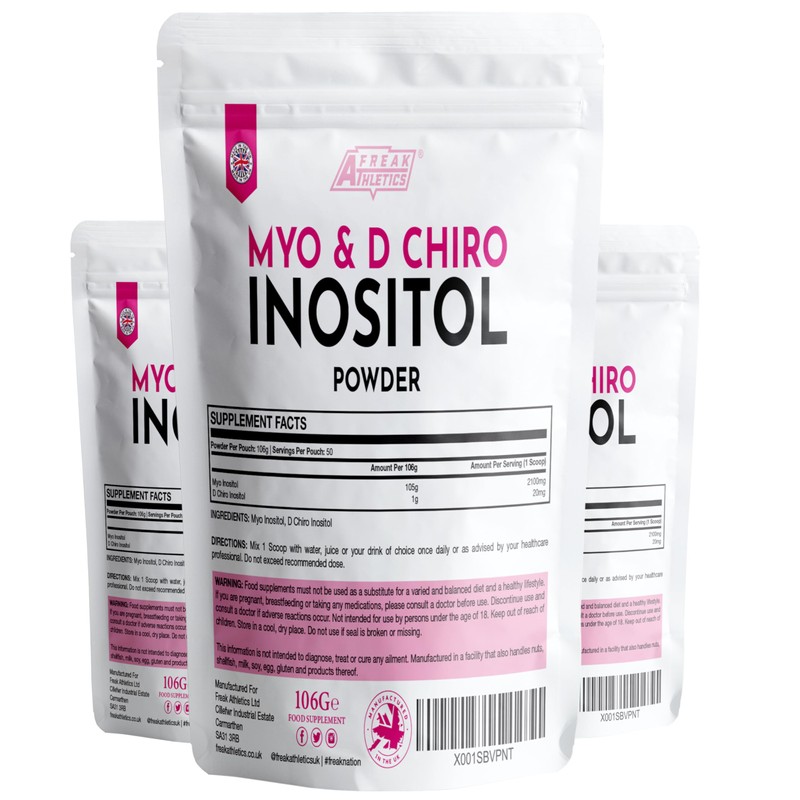 Myo & D Chiro Inositol Powder 106g - Supports Women