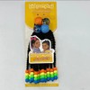 Ponytail braided Ponytail Extention with Beads and Matching hairballs, Synthetic