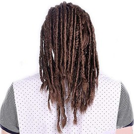 Long Brown Dreadlocks Wig