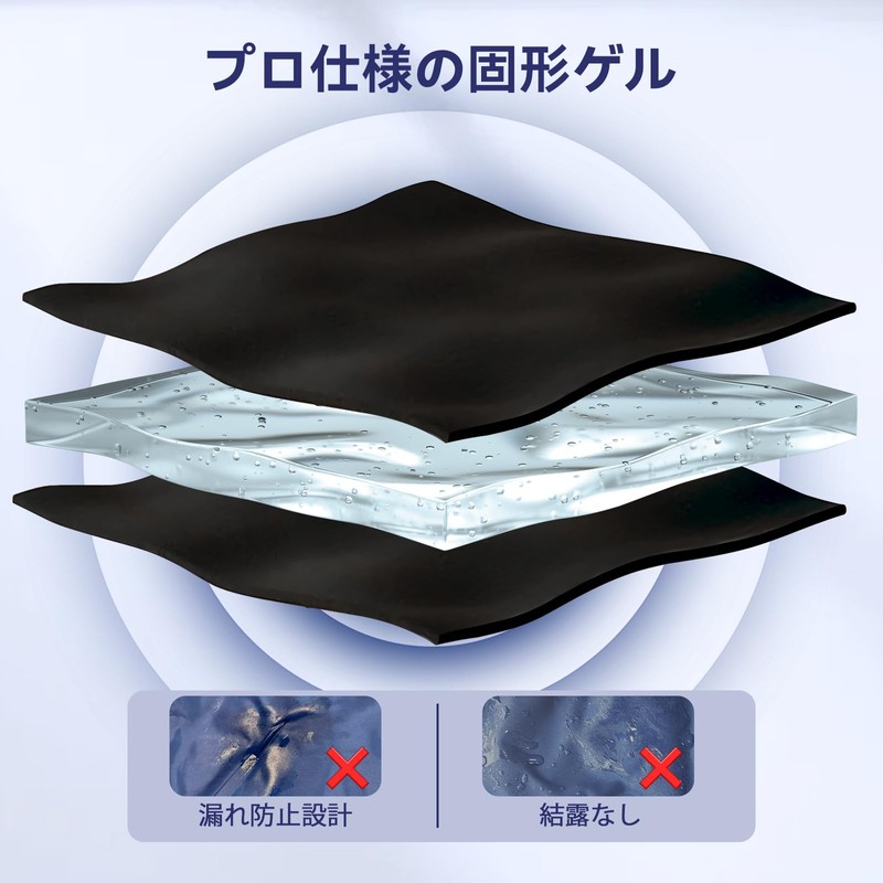 KingPavonini Icing Supporter, Adjustable Knee, For Cold and Hot Use,