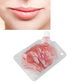 Clear Lip Gloss Base, Pearly Moisturizing 20ml Glitter Lip Gloss Base Red para Cosméticos