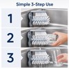 Sink Bottle and Glass Cleaning Brush for Drinkware - Suction