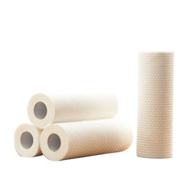 MRJKBRO.KJ Paper Tower 50 Sheets per Roll for Bathroom Kitchen Outdoors Use （3pack）