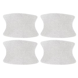 A ABSOPRO Car Door Handle Protector Anti-scratch 8x10cm Auto Door Handle Protective Film White 4 Pcs