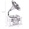 Corkwaw Gramophone music box, classical trumpet gramophone cosmetic box and