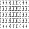 Fudeshe 100pcs Plastic Pegboard Hook Locks, Pegboard Hook Secure Clip
