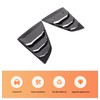 Daeiclru Rear Side Window Louvers Compatible with Nissan 370Z 2009-2020,