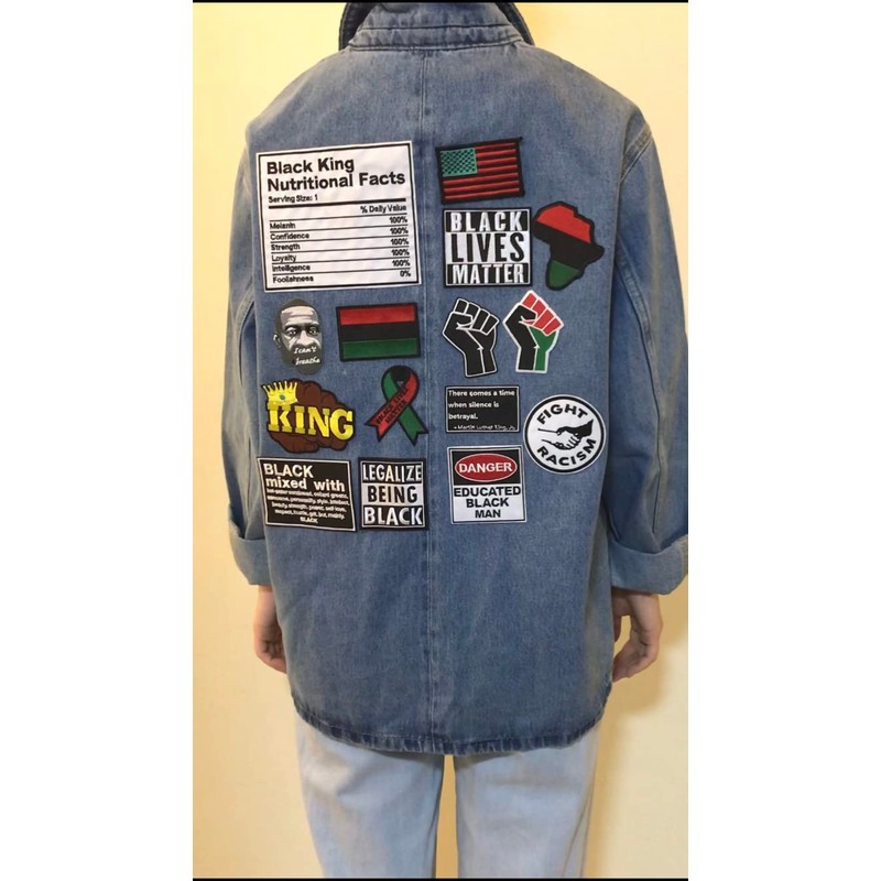 Cute-Patch Juneteenth BLM Black Lives Matter Black Power Embroidered Iron