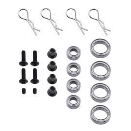 HobbyPark 102010 102011 102012 Aluminum Steering Knuckle Kit Hub Carrier Mount Set Upgrade Parts for RC Redcat Volcano EPX Monster Truck HSP