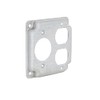 Hubbell Electrical PROD 831C Square Cover 4"W/1 DUPLEX/1-20A