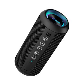Ortizan Portable Bluetooth Speaker, IPX7 Waterproof, Heavy Bass, Wireless, Bluetooth Speaker, 30 Hours of Continuous Playback, TWS Pairing, 24W High Output, Loud Volume, Lightweight, Compact, Outdoor