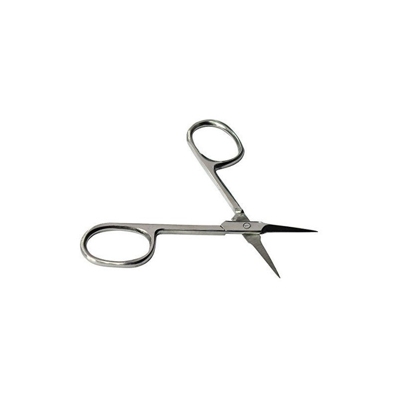 HTS 182S4 3.75" Straight Stainless Steel Cuticle Scissors