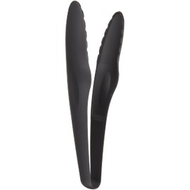 PEARL METAL BiT Palm G-5006 Black Nylon Tongs, 10.6 x 3.9 x 1.8 inches (27 x 10 x 4.5 cm)