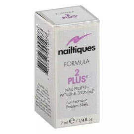 Nailtiques Formula 2 Plus Nail Protein for Excessive Problem Nails7ml 1/4 oz NIB