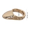 Archery Thumb Rings Good Protection Engraving Pattern Thumb Protector Rings