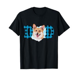 Funny Corgi Dad Mens Best Corgi Dad Daddy Dog Lover Owner T-Shirt