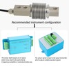 Bellows Load Cell Stainless Steel Waterproof Hex Connector Weighing Sensor