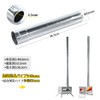 Soomloom Wood Stove Accessories Chimney 63mm Diameter Connectable Stainless Steel