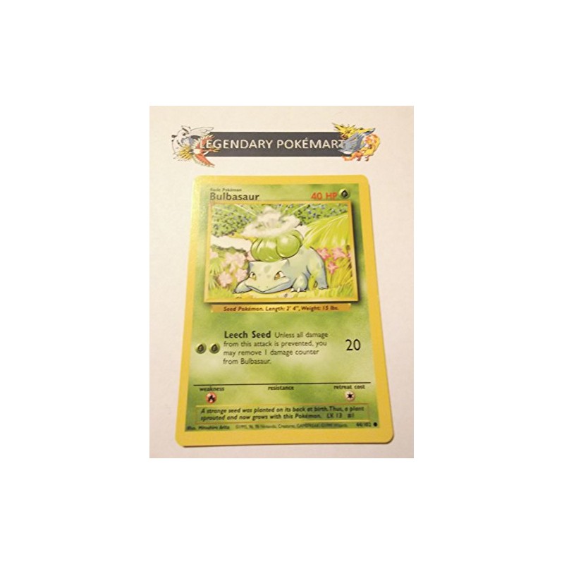 Bulbasaur - 44/102 - Common - Unlimited Edition