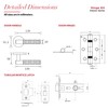 Decoranddecor Tore Lever On Rose Door Handles – Diamond Pattern