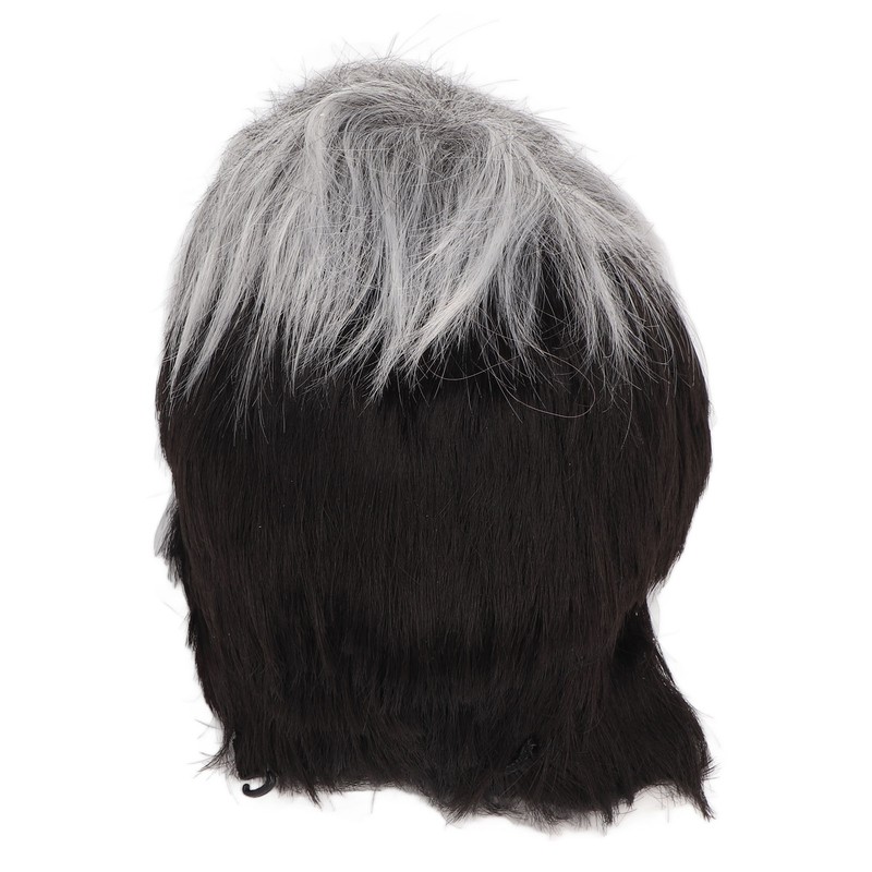 Men Wig Heat Resistant Short Grey Layered Airy Natural Stylish