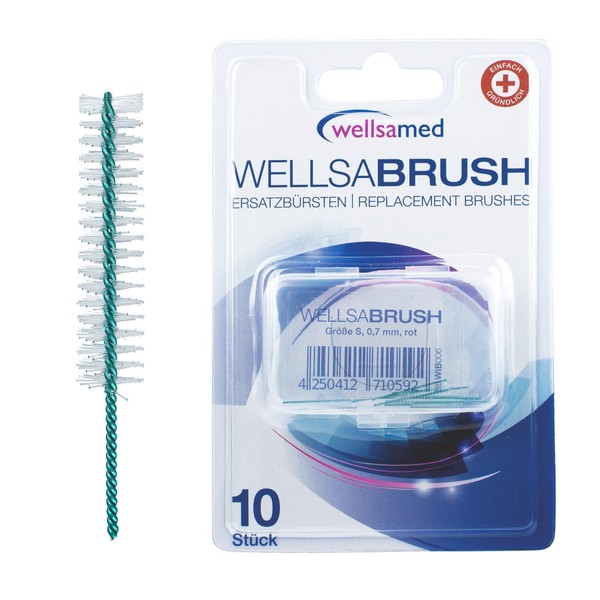 wellsamed Wellsabrush Pack of 10 Interdental Brushes Size S ISO
