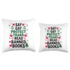 Empower Love and Knowledge Throw Pillow