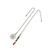 Genuine Bead Chakra & Mandala Flower Fan Light Pull Chain