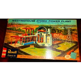 Revell REPRODUCTION "BASE' ONLY FOR:  REVELL  WESTINGHOUSE ATOMIC POWER PLANT