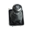 Gear Knob 6 Gears + Gear Stick Boot in Black