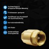 kör4u York System Check Valve 1 1/4 Inch, Brass, PN10,