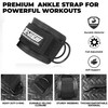 TAVIEW Ankle Straps Cable Machine Attachment for Gym - Cable