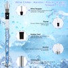 Diehous 2pcs Vinoamigo Wine Chiller Set & Chill Rods, Wine