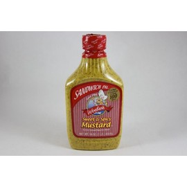 Woeber's Sandwich Pal Sweet and Spicy Mustard 16oz (Pack of 2)