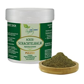 Vitaide Vegan® Horsetail (Tin Herb), 50 g Powder Including Measuring Spoon, Pure Natural without Additives