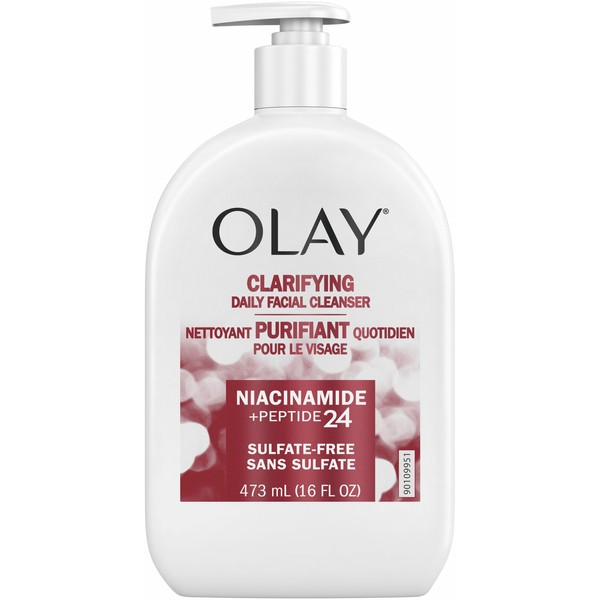Olay Regenerist Niacinamide + Peptide 24 Face Wash Clarifying Sulfate-Free