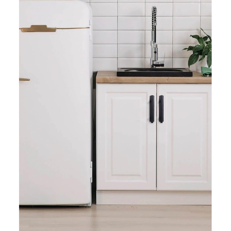 RVPEKUPE 2-Pack Adhesive Cabinet Handles Stick On Handle Self Stick