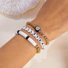 Game Day Bracelets Set for Women Men Football Bracelets Stack