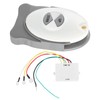 Windlass Switch,Lewmar ShipYacht Parts 12V Anchor Windlass Wireless Switch Receiver