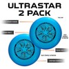 Discraft Two-Pack Blue Sparkle Ultrastar Ultimate Discs - Standard Size,