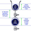 1-7/8" x 1-5/8" Chain Link Fence Gate Fork Latch -