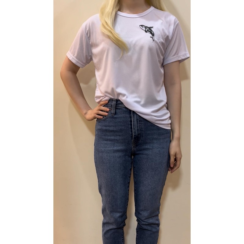 Orca Killer Whale Embroidered Iron on Patches